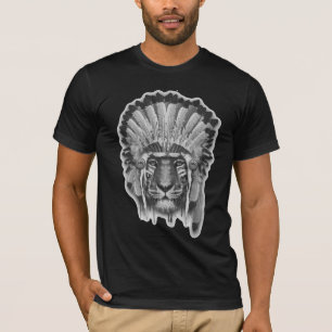 ネイティブアメリカンのトラの責任者 Tシャツ
