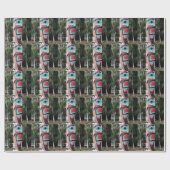 ネイティブアメリカンのトーテムポール、アンカレッジ、アラスカ ラッピングペーパー (フラット)