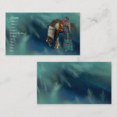 ネイティブアメリカンのプロフィールカード 名刺 (正面/裏面)