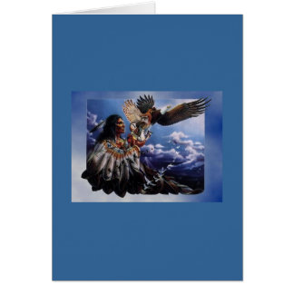 ネイティブアメリカンのワシ