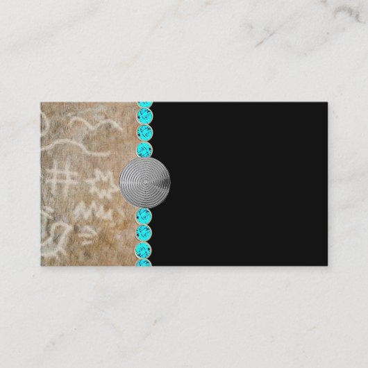 ネイティブアメリカンの名刺 名刺 (正面)