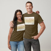 ネイティブアメリカンの引用文のティー Tシャツ (ユニセックス)