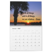 ネイティブアメリカンの引用文 カレンダー (1月 2027)