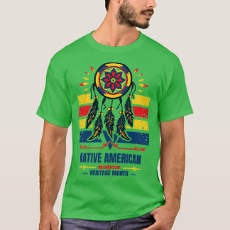 ネイティブアメリカンの文化遺産月間 Tシャツ
