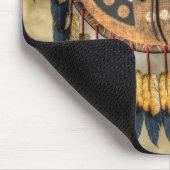 ネイティブアメリカンの盾 マウスパッド (コーナー)