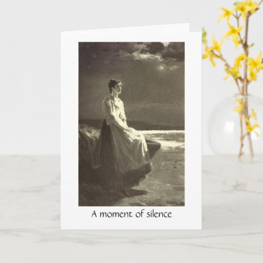 ネイティブアメリカンの祈りの言葉 カード (黄色い花)