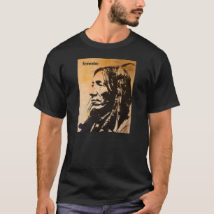 ネイティブアメリカンの祖先のTシャツは"覚えています"。 Tシャツ