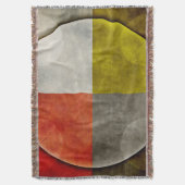 ネイティブアメリカンの神聖なたが スローブランケット (正面縦)