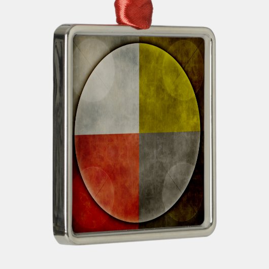 ネイティブアメリカンの神聖なたが メタルオーナメント (右)