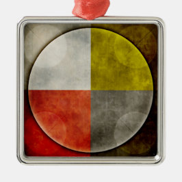 ネイティブアメリカンの神聖なたが メタルオーナメント