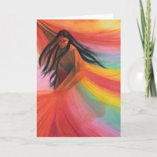 ネイティブアメリカンの紙プロダクト カード