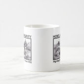 ネイティブアメリカンの自国の保安のTシャツ コーヒーマグカップ (中央)