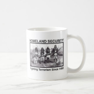 ネイティブアメリカンの自国の保安のTシャツ コーヒーマグカップ