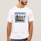 ネイティブアメリカンの自国の保安のTシャツ Tシャツ (正面)