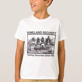 ネイティブアメリカンの自国の保安のTシャツ Tシャツ
