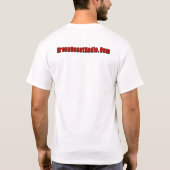 ネイティブアメリカンの誇りがアメリカを偉大にする Tシャツ (裏面)