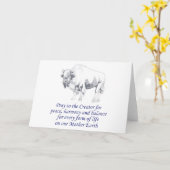 ネイティブアメリカンの象徴性 カード (黄色い花)