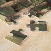 ネイティブアメリカンの責任者(色を持つ征服者 ジグソーパズル (側面)