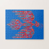 ネイティブアメリカンの雷鳥のジグソーパズルのゲーム ジグソーパズル (横)