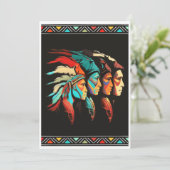 ネイティブアメリカンの馬の招待状 招待状 (スタンド正面)