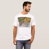ネイティブアメリカンのAnasazi陶器 Tシャツ (正面フル)