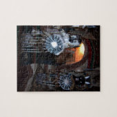 ネイティブアメリカンのKachinaの人形 ジグソーパズル (横)