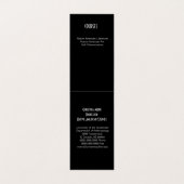 ネイティブアメリカンは名刺を調査します 名刺 (内部フラット)