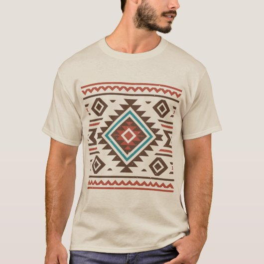 ネイティブアメリカンアート Tシャツ (正面)