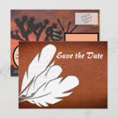 ネイティブアメリカンデザイン 案内ポストカード (正面/裏面)