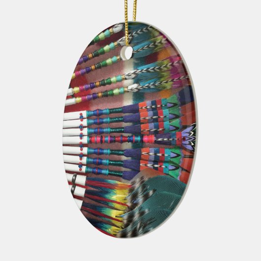 ネイティブアメリカン教会ファン、コーヒーカップ、ワイシャツ セラミックオーナメント (左)