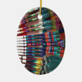 ネイティブアメリカン教会ファン、コーヒーカップ、ワイシャツ セラミックオーナメント (正面)