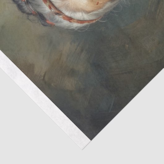 ネイティブアメリカン親知のデコパージュのキーパー 薄葉紙 (詳細)