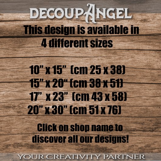 ネイティブアメリカン親知のデコパージュのキーパー 薄葉紙