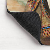 ネイティブアメリカン飛行 マウスパッド (コーナー)