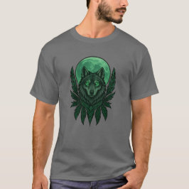 ネイティブアメリカン ウルフ 先住民の精神 Tシャツ