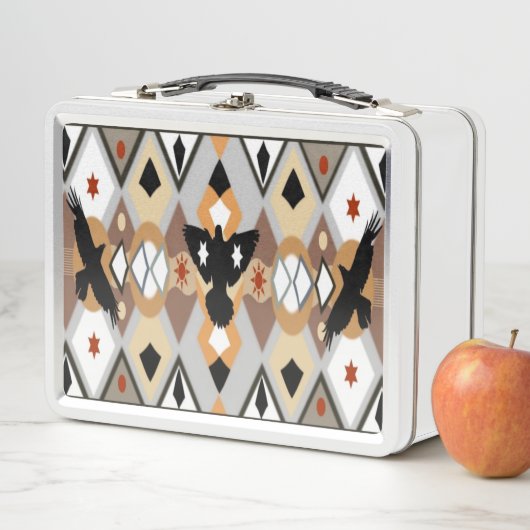 ネイティブアメリカン・クロウ メタルランチボックス (インサイチュ)