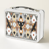 ネイティブアメリカン・クロウ メタルランチボックス (裏面)