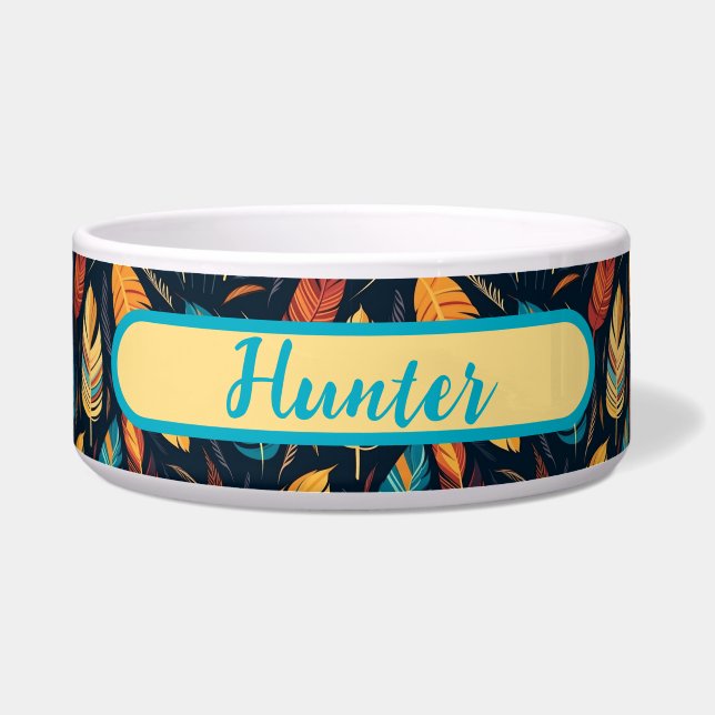 ネイティブアメリカン・サウスウエストスタイルのフェアパターン ボウル (正面)