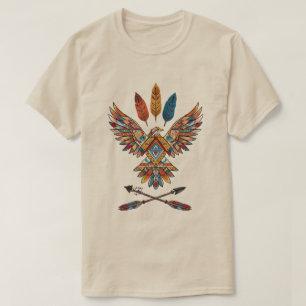ネイティブアメリカン・サンダーバード - 誇り高き先住民 Tシャツ