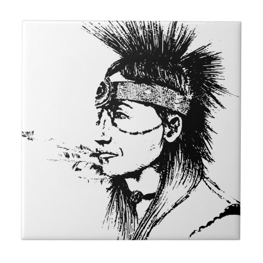 ネイティブアメリカン タイル (正面)