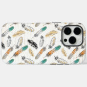 ネイティブアメリカン フェザー iPhone カーゼ Case-Mate iPhoneケース (裏面 (横))