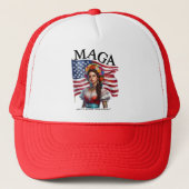 ネイティブアメリカン+メキシコの伝統融合 マリア キャップ (正面)