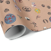 ネイティブアメリカン ラッピングペーパー (ロールコーナー)