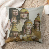 ネイティブアメリカン(色のlitho)の勉強 クッション (ブランケット)