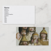 ネイティブアメリカン(色のlitho)の勉強 名刺 (正面/裏面)