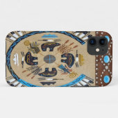 "ネイティブアメリカンSandpainting"西部のIPhone 5カリフォルニア Case-Mate iPhoneケース (裏面(横))