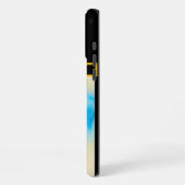 ネイティブアート部族のエレガンス iPhoneケース (左側面)