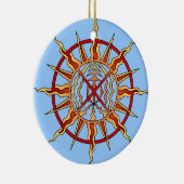 ネイティブアート オーナメント ファーストネイションズ 記念品 (右)