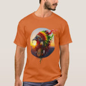 ネイティブクロウ03 Tシャツ (正面)