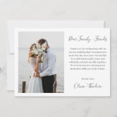 ネイティブプロテア水彩花ボホー植物学 サンキューカード (正面)